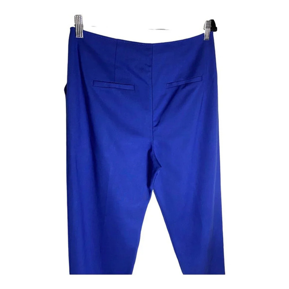 NWT Trina Turk Ishana Blue Tailored Pants-sz 6 - Picture 9 of 13